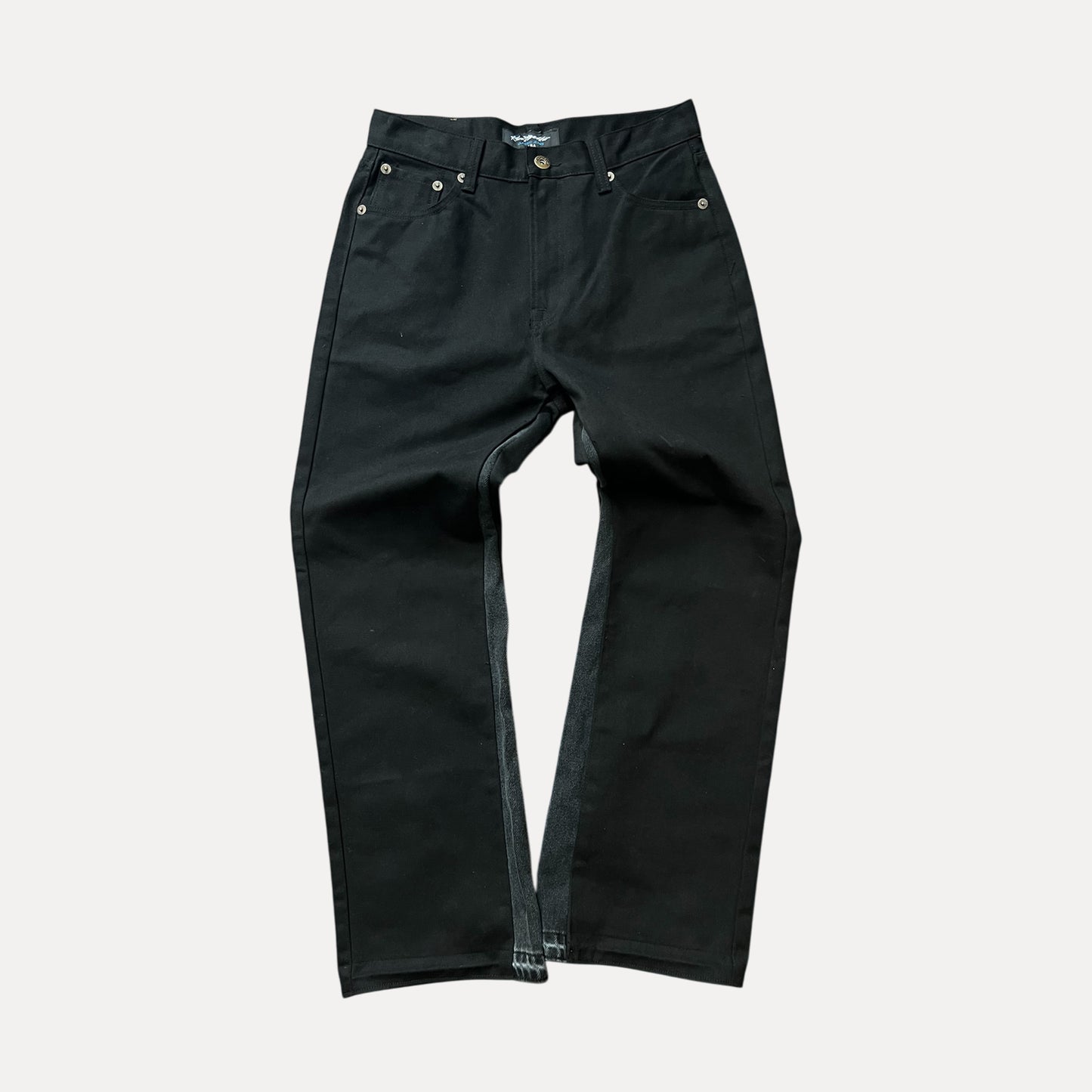 Flared Denim-Black