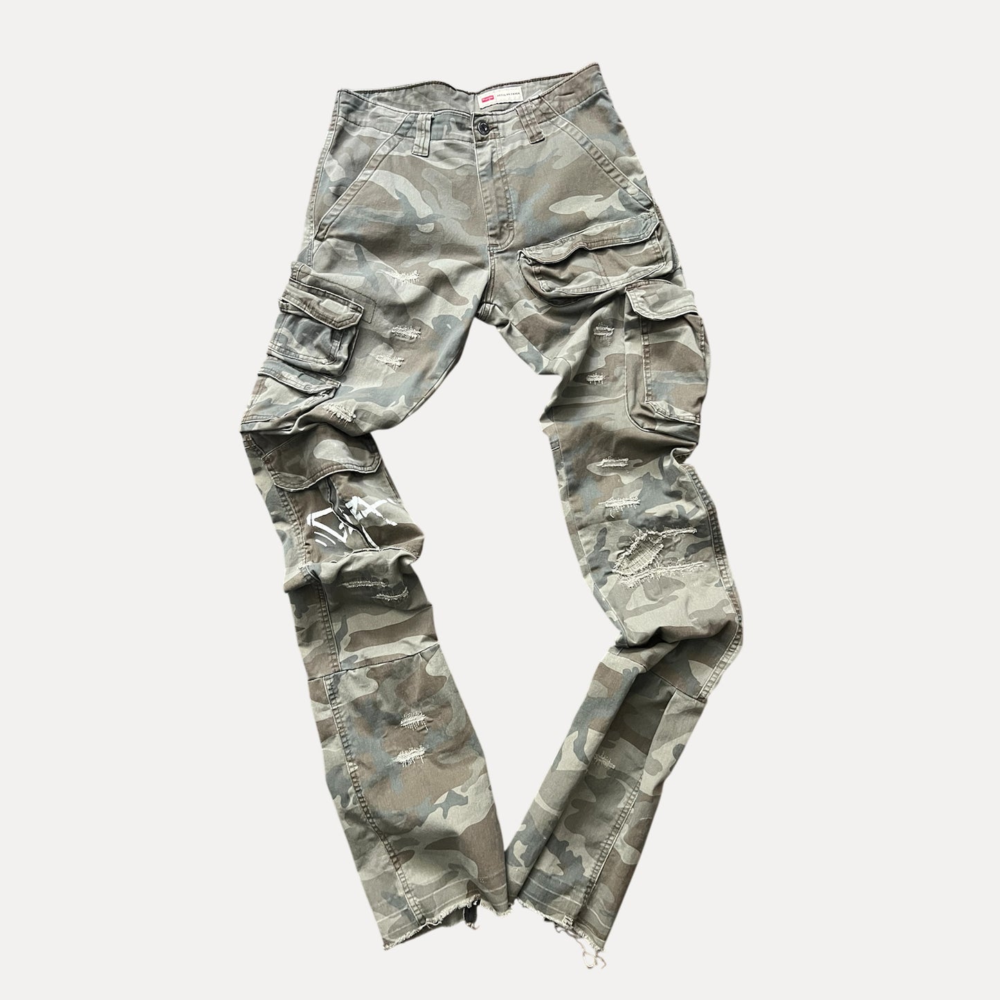 Camo Stacked Pants