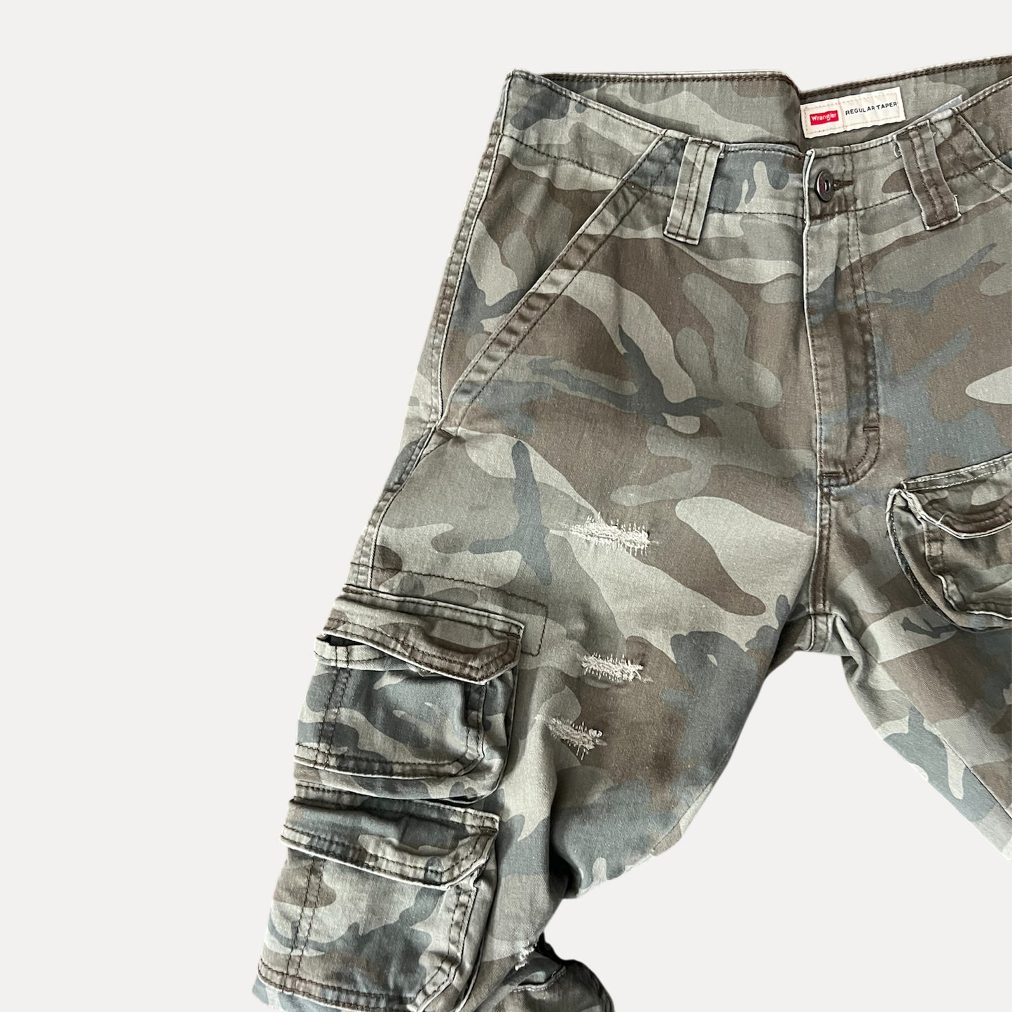 Camo Stacked Pants