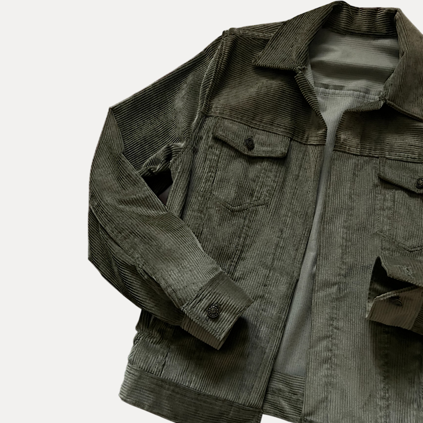 'Olive' Corduroy Jacket