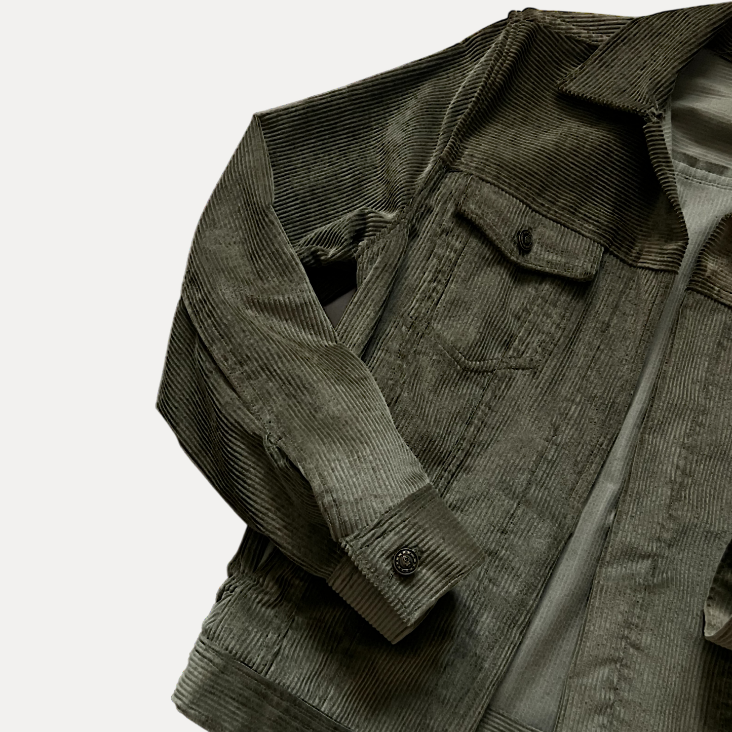 'Olive' Corduroy Jacket