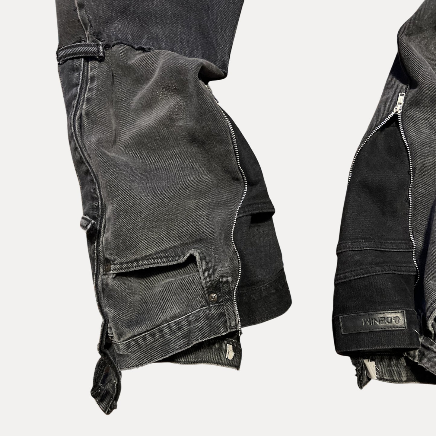 Reconstructed Patchwork Denim